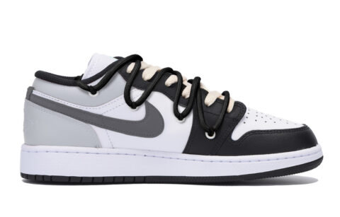 Jordan Air Jordan 1 Vintage Basketball Shoes Men’s Low Top Dark Gray