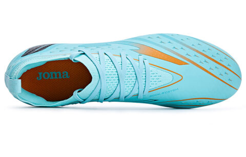 Joma MG Multi Ground Slip Resistant Abrasion Resistant Slip Resistant Abrasion Resistant Soccer Shoes Men’s Lake Blue