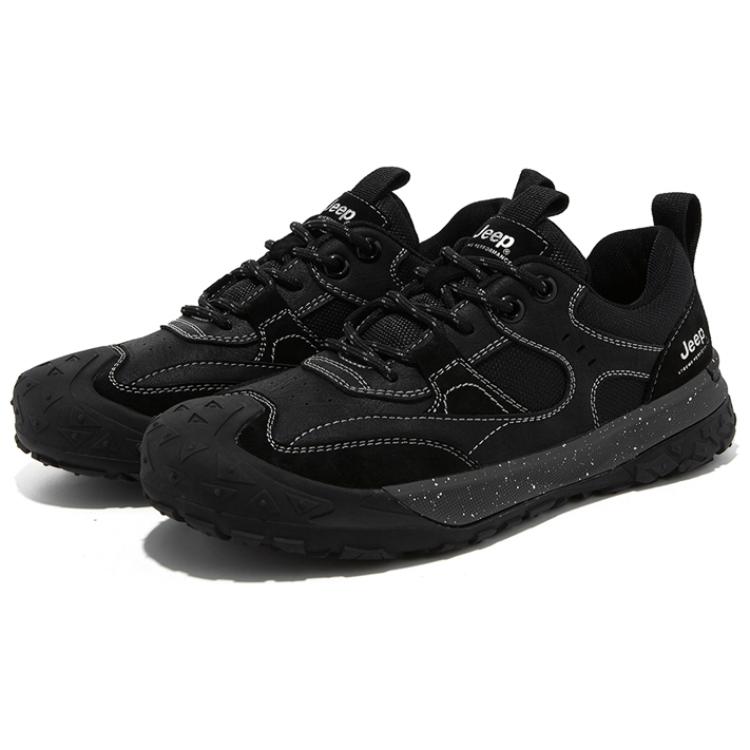 Jeep Low top Hiking Shoes Men’s Black