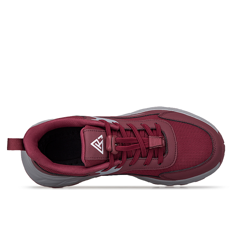 KANGLEJIAN Cushioning Breathable Lightweight Low top Casual Shoes Women’s Maroon