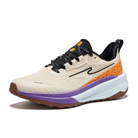 Erke Wildness Cushioning Slip Resistant Waterproof Lightweight Low top Running Shoes Men’s Warm Linen In Black