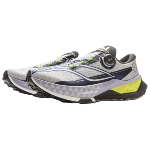 Li Ning De Lu 2 PRO Running Shoes Men’s Low Top Black Gray Color