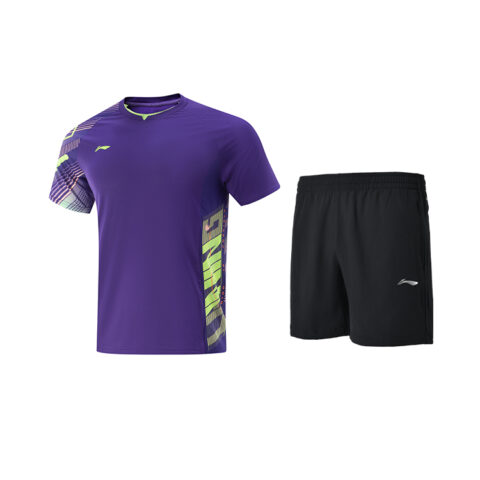 Li Ning Casual Sportswear Unisex Glossy Finish Purple
