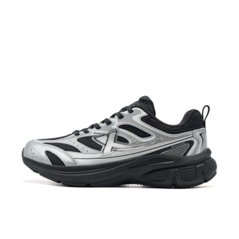XTEP Dust Free 7.0 Cushioning Support Rebound Low top Casual City Commuting Running Shoes Women’s Black Silver