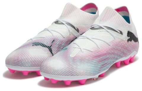 Puma Future 7 Ultimate MG ‘White Black Poison Pink’