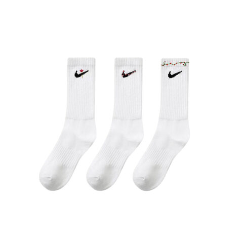 Nike Crew Socks Unisex 3 Pack White