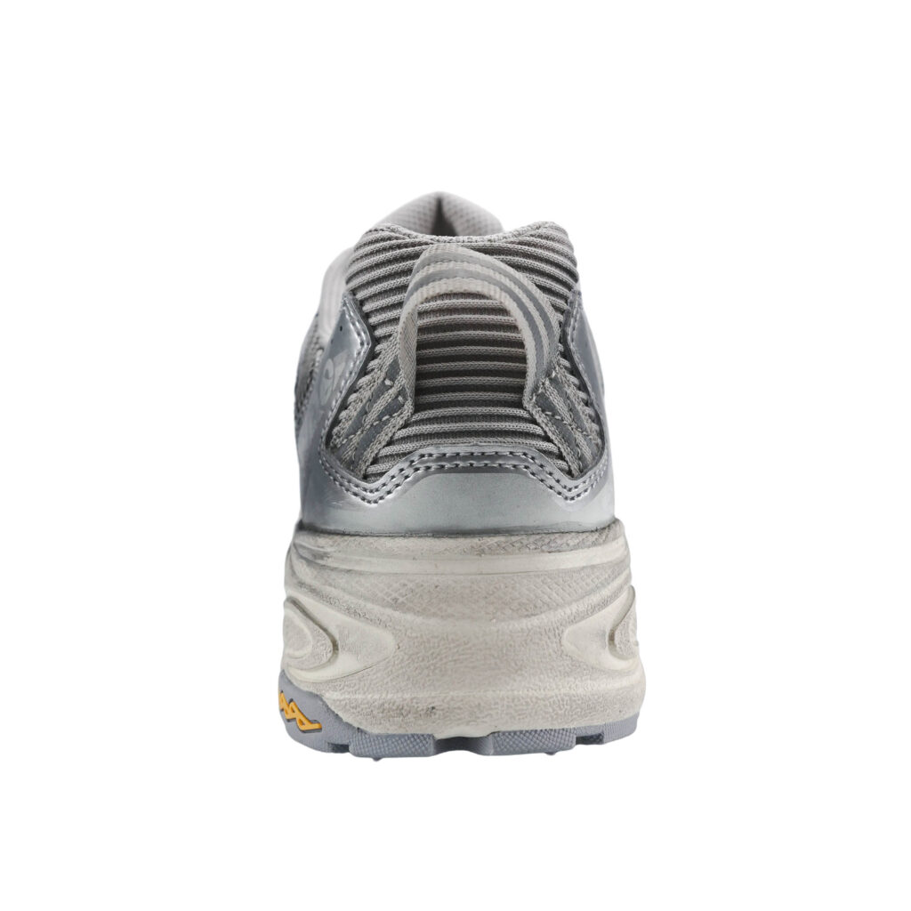 JNDO Cushioning Slip Resistant Abrasion Resistant Low top Casual Running Shoes Unisex Harbin Silver