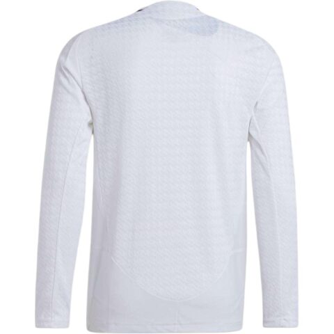 Adidas Free Shipping With AdiClub Real Madrid 24/25 Long Sleeve Home Authentic Jersey
