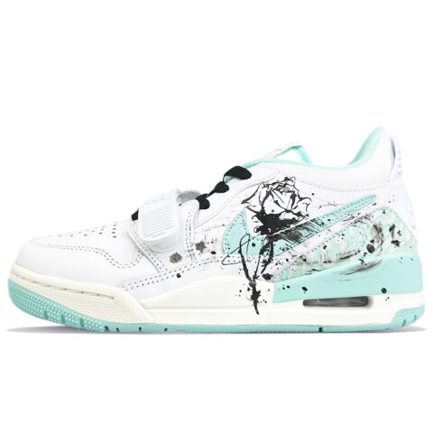 Jordan Legacy 312 Slip Resistant Abrasion Resistant Slip Resistant Abrasion Resistant Low top Vintage Basketball Shoes
