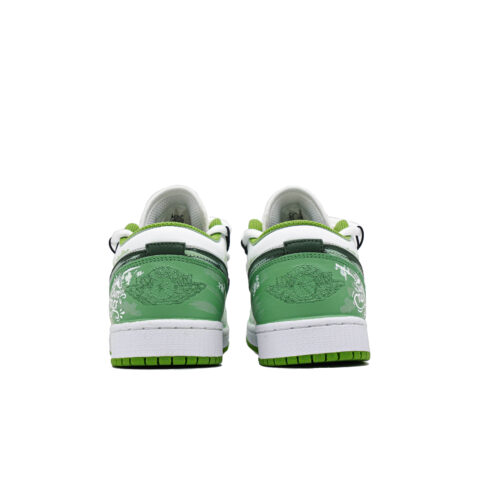 Jordan Air Jordan 1 Summer Under The Tree Shade Synthetic Leather Cushioning Abrasion Resistant