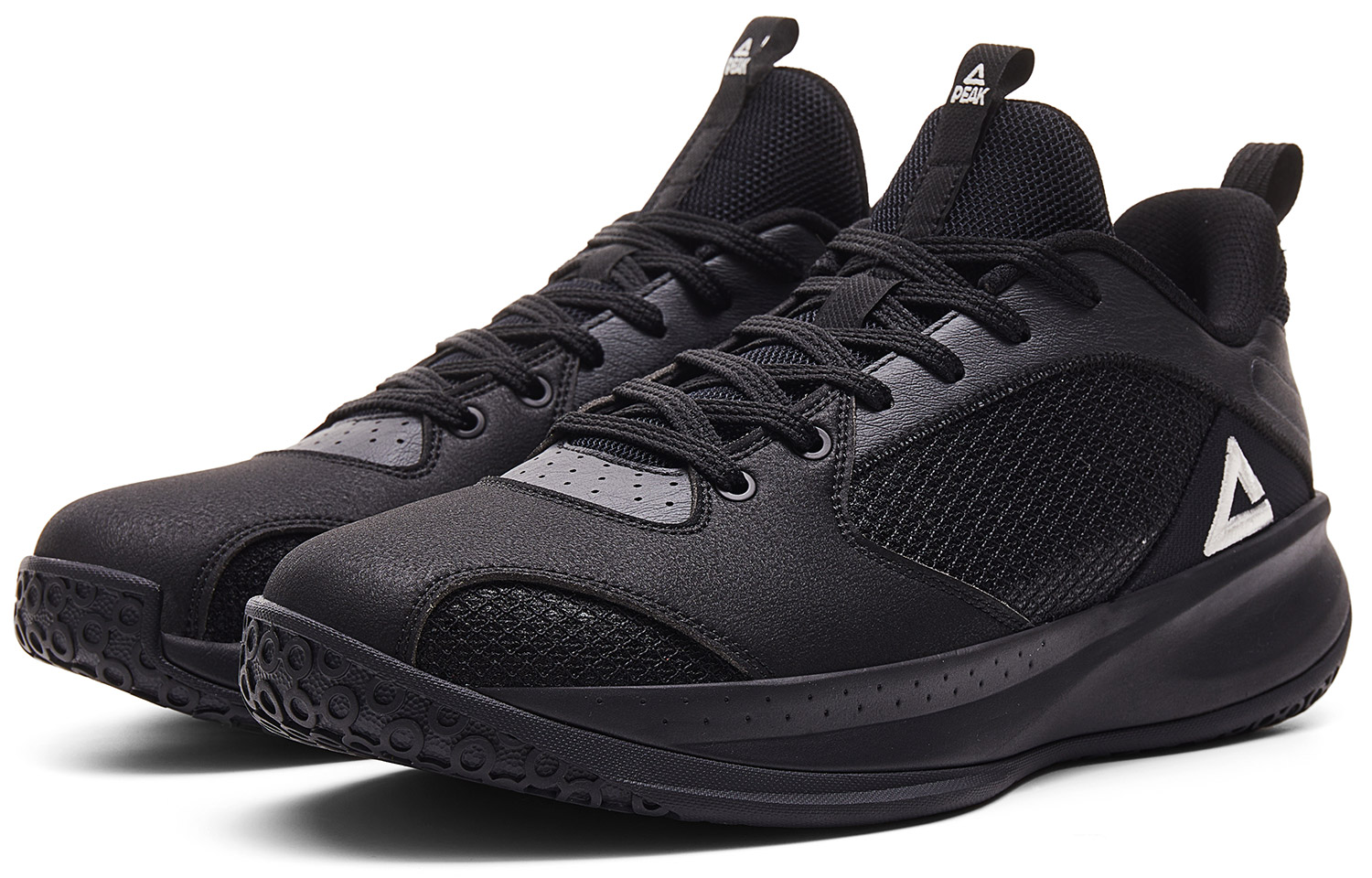 PEAK Taichi, Lanying 3.0 Low top Basketball Shoes Men’s All Black