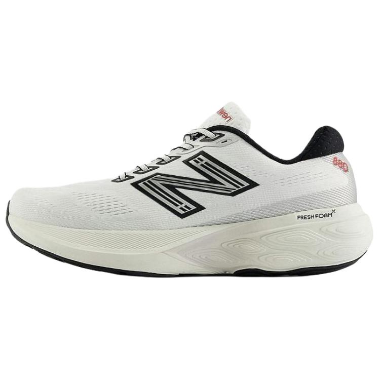New Balance Fresh Foam X 880 V15 Support Rebound Running Shoes Men’s White Black