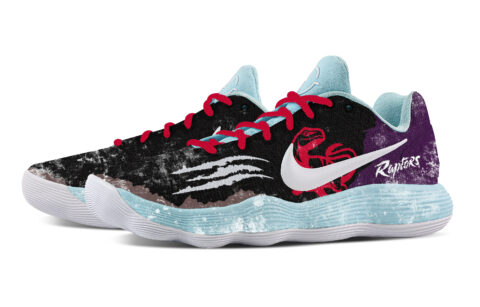 Nike Hyperdunk 2017 Northern Rhapsody Cushioning Slip Resistant Coverage Support Low top Basketball Shoes Men’s