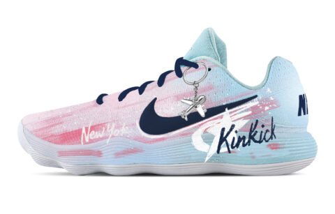Nike Hyperdunk 2017 Knicks Powder Alley Cushioning Coverage Support Low top Basketball Shoes Men’s