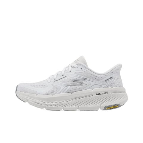 Skechers Max Cushioning Premier 2.0 Comfortable Cushioning Low top Running Shoes Women’s White Silver