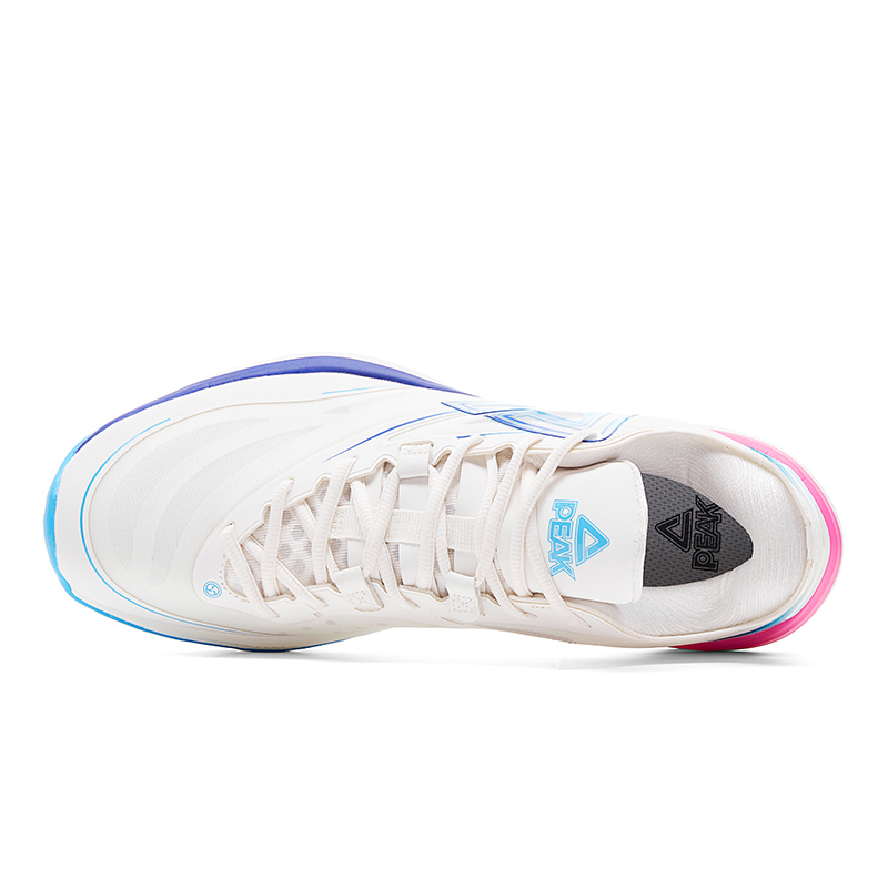 PEAK Light And Agile 3.0 Non slip, Wear resistant, Impact resistant Low top Basketball Shoes Men’s Sky Blue