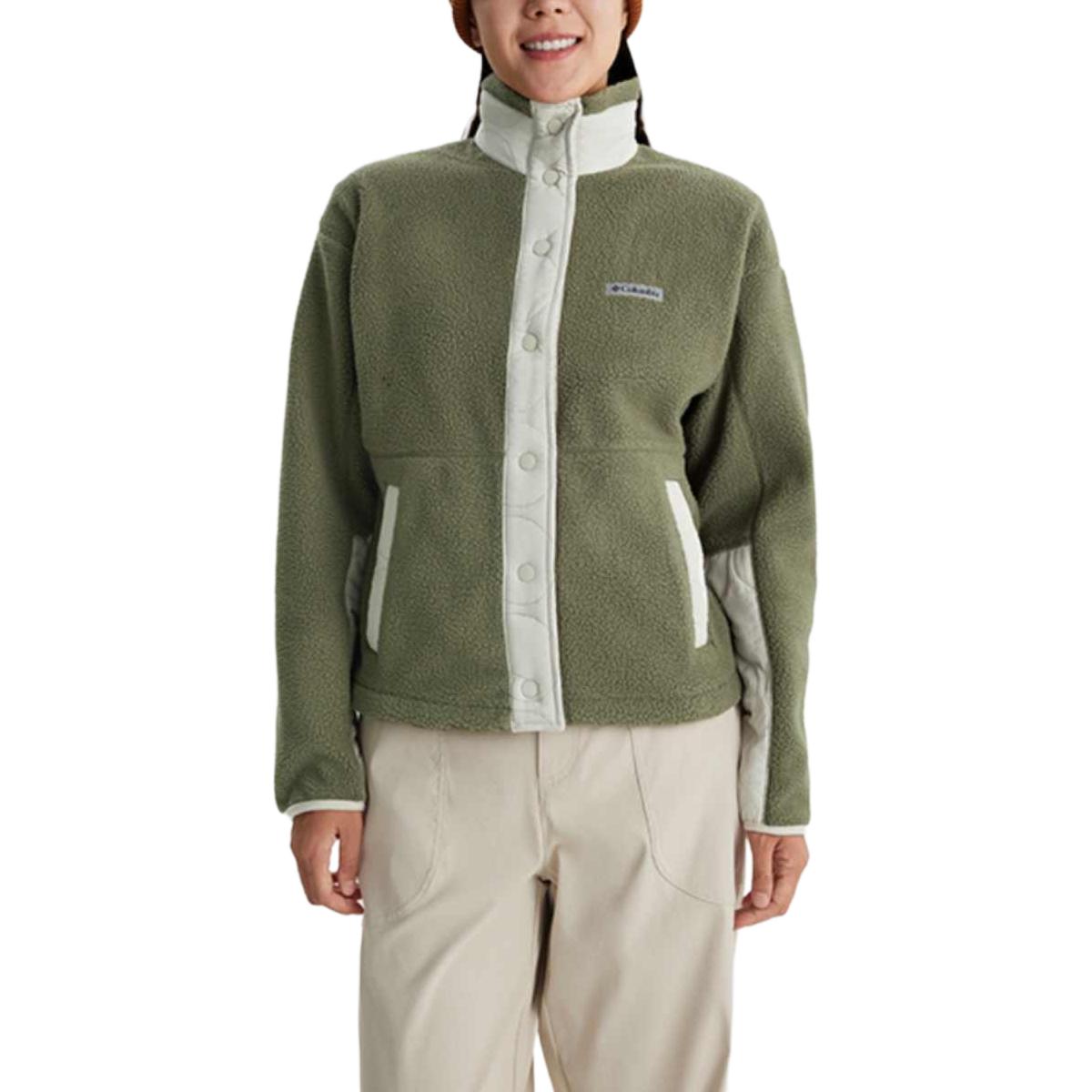 Columbia Fleece Clothing Women's Green