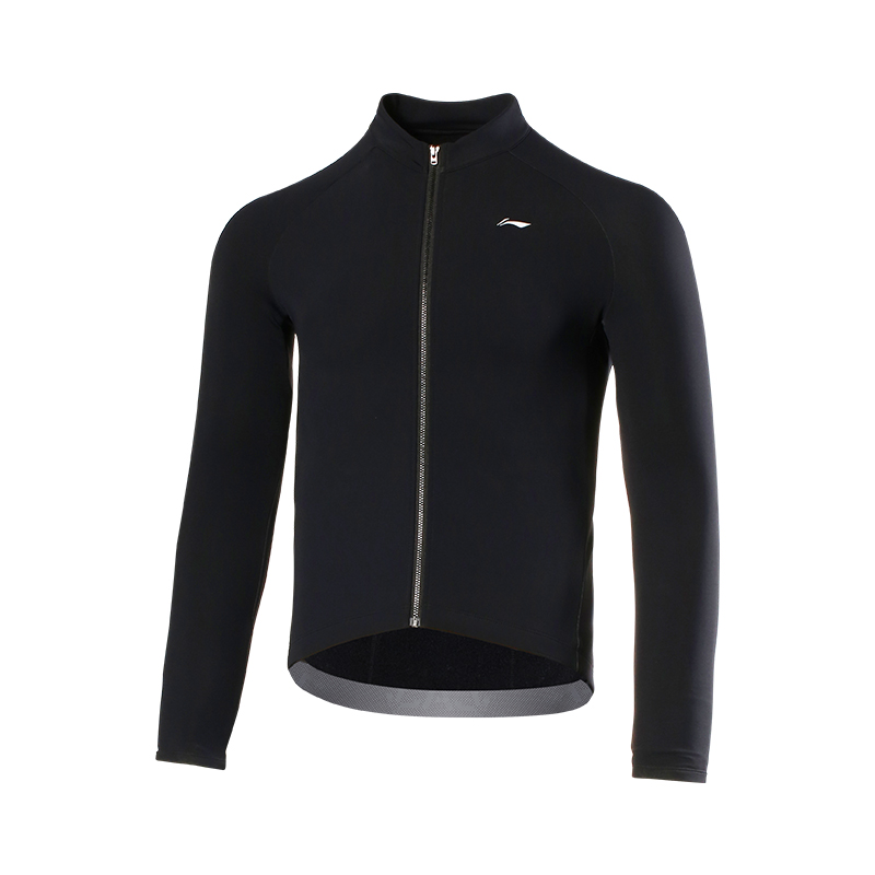 Li Ning Cycling Clothing Men’s Black Road Bike Long Sleeved