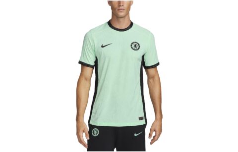 Nike Soccer Jerseys Men’s Light Green Moderate Straight Fit