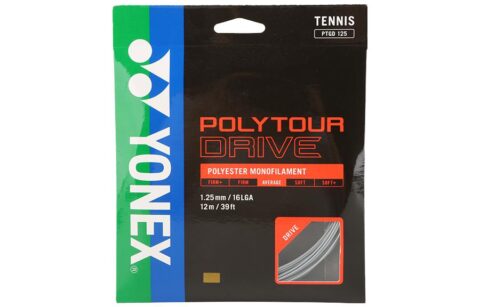 YONEX Tennis Racket Strings Polyester 12m Silver