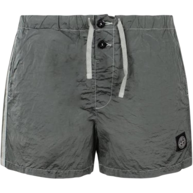 STONE ISLAND Compass Patch Mid Rise Swim Shorts