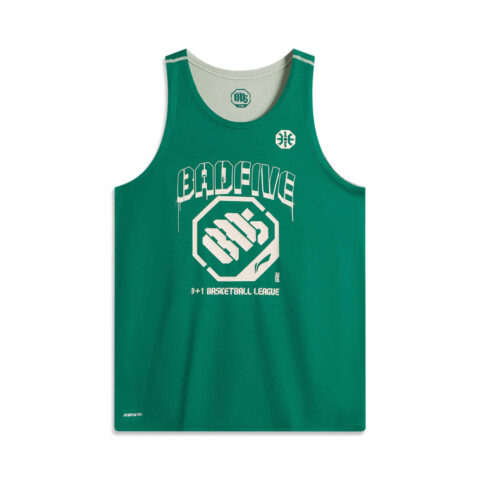 Li Ning Badfive Basketball Jersey Men's Green