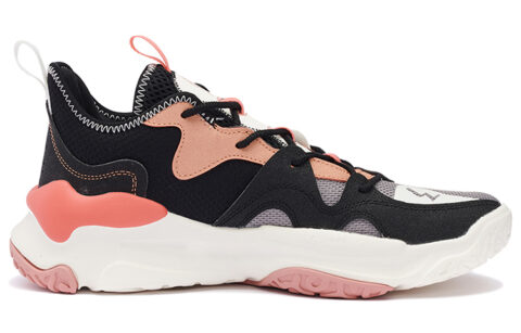 361° Textile, Leather Cushioning Slip Resistant Abrasion Resistant Coverage Support Low top Basketball Shoes Men’s