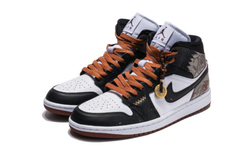 Jordan Air Jordan 1 High top Vintage Basketball Shoes Unisex Black Red