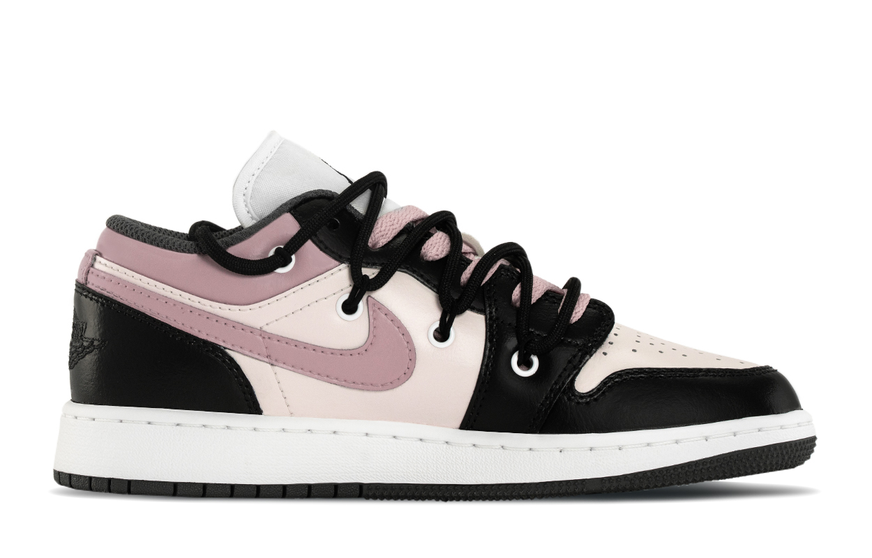 Jordan Air Jordan 1 Cushioning Slip Resistant Abrasion Resistant Breathable Height Increasing Low top