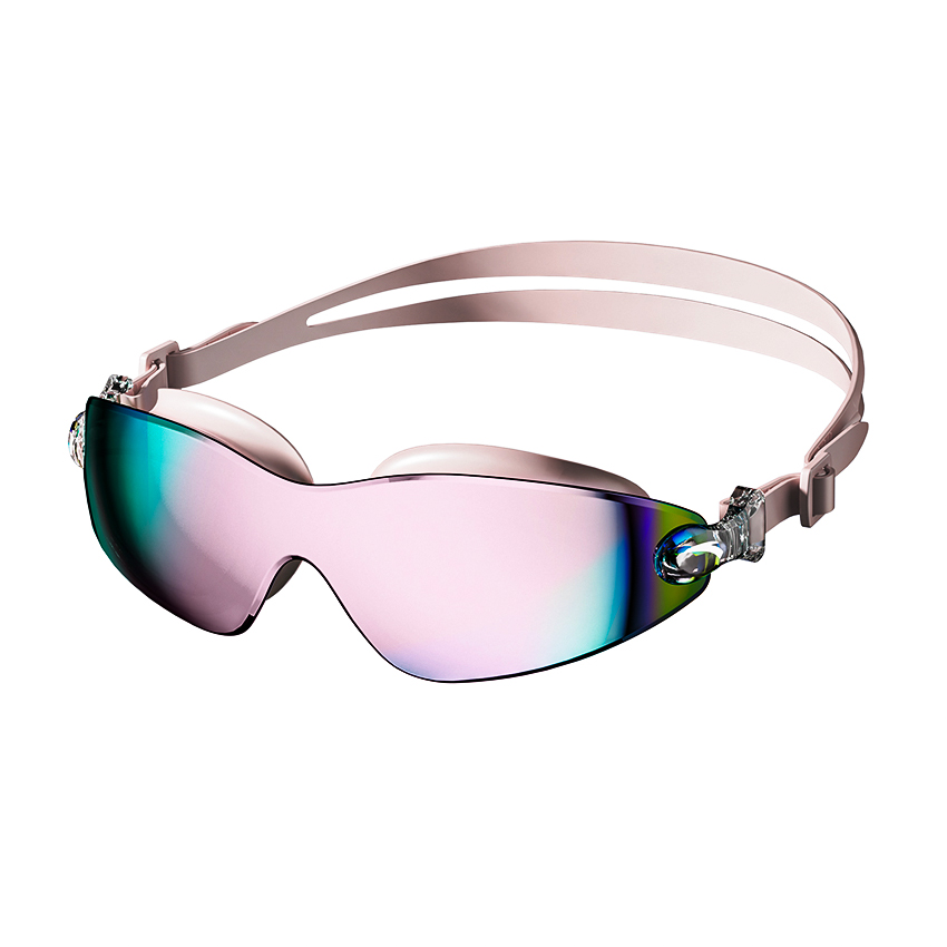 Anta Swim Goggles Polycarbonate/Silicone Swimming Center Unisex
