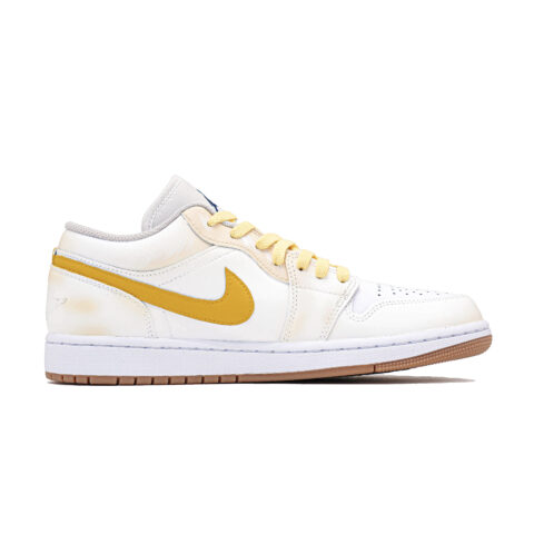 Jordan Air Jordan 1 Vintage Basketball Shoes Men’s Low Top Gold