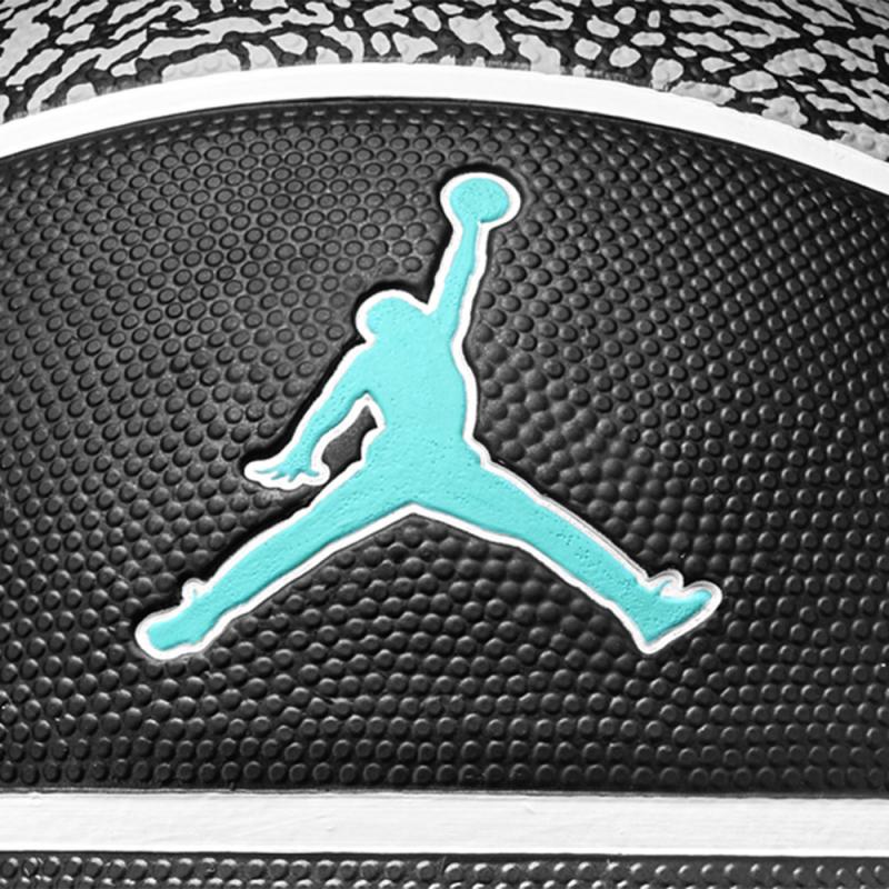Jordan Rubber Basketball Black Gray Size 7 Ball Training Unisex China Mainland Version