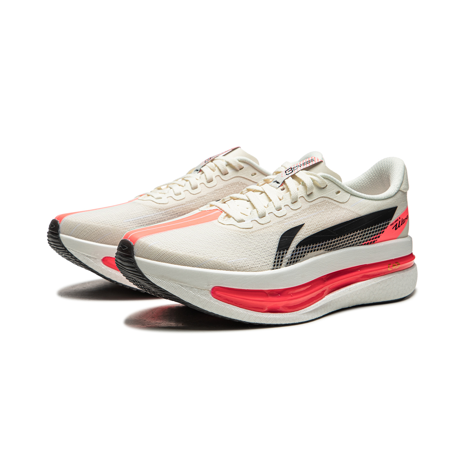 Li Ning Red Hare 9 ULTRA Textile Low top Running Shoes Women’s Champagne White
