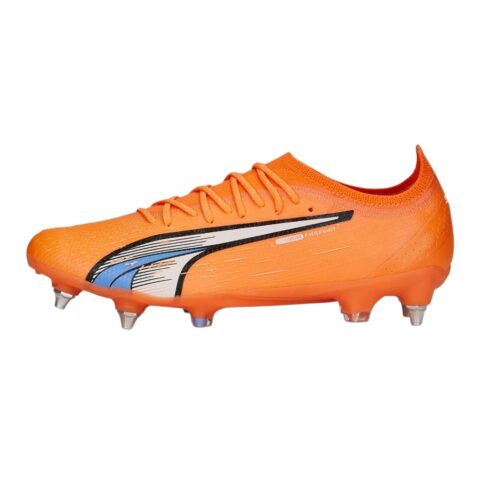 PUMA Ultra Ultimate SG Soft Ground Artificial Turf Soccer Shoes Men’s Orange Black
