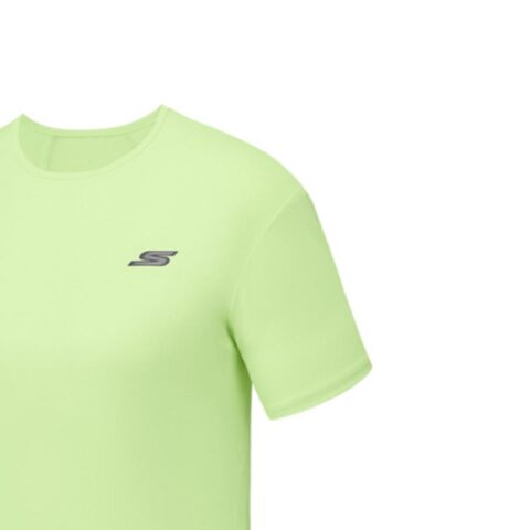 Skechers GODRI T Shirt Women’s Gray Green 013E