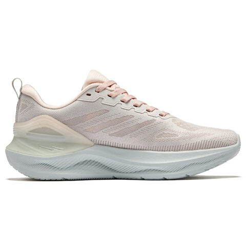 Erke Tianma 3.0 Stable Cushioning Breathable Rebound Low top Casual Training Running Shoes Women’s Wild Gray Shell Pink