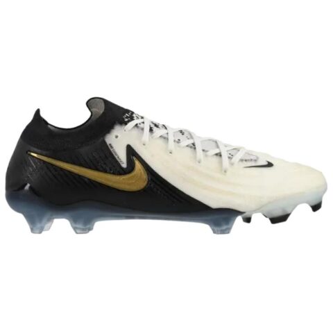 Nike Phantom GX 2 Elite Slip Resistant Abrasion Resistant Soccer Shoes Men’s White Black
