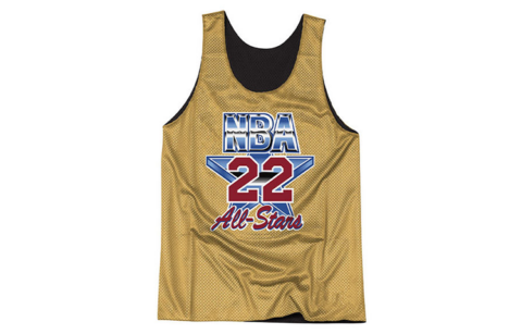 Mitchell Ness Basketball Jerseys Men’s Black Moderate Straight Fit