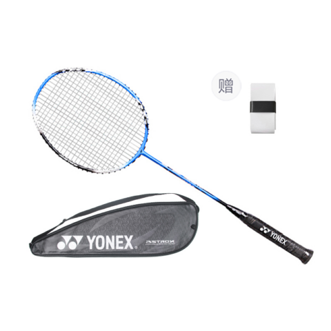 YONEX Heavenly Axe AX1 Full Carbon Badminton Rackets Advanced Level 674mm Strung Blue Black