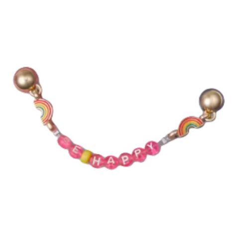 Crocs Acrylic Shoe Accessories Unisex Pink