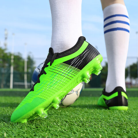 BIANSULONG Soccer Shoes Unisex Low Top Green