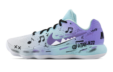 Nike Hyperdunk 2017 Salt Lake Melody Cushioning Coverage Support Low top Basketball Shoes Men’s