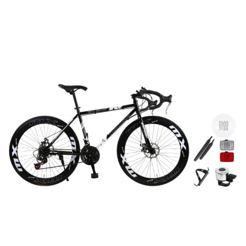 ICOLOUR High Carbon Steel Disc Brake Road Bikes Outdoor
