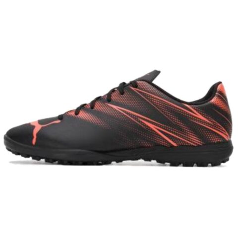 PUMA Attacanto TT Turf Wear resistant And Lightweight Soccer Shoes Men’s Black
