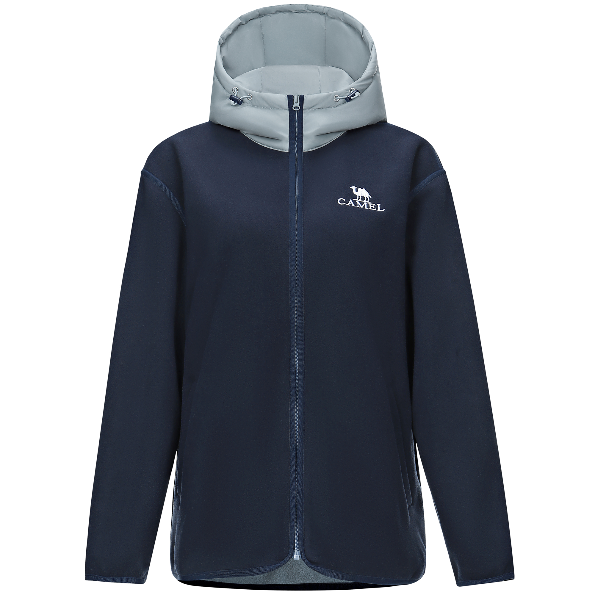 CAMEL Fleece Tops Women’s Hooded Thickened Other