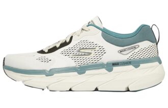 Skechers Go Run Max Cushion Premier 'White Black Green'