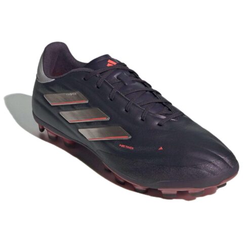Adidas COPA PURE 2 AG Artificial Ground Slip Resistant Abrasion Resistant Soccer Shoes Unisex Purple