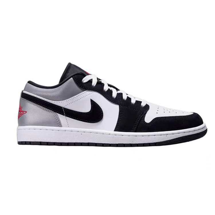 Jordan Air Jordan 1 Vintage Basketball Shoes Unisex Low Top White/Black