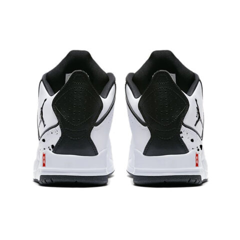 Jordan Courtside 23 Rooster Slip Resistant Mid top Vintage Basketball Shoes Men’s White Black