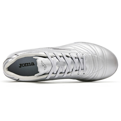 Joma Aguila Comfortable Round Toe Soccer Shoes Unisex Silver